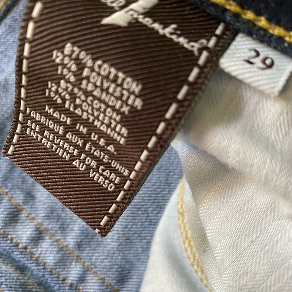 7 For All Mankind Women's Bootcut Jeans Size 29‎ - Picture 9 of 9